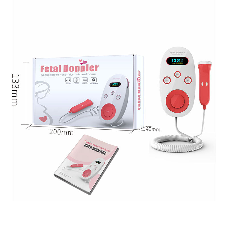 Newborn At Home Fetal DopplerBaby Heart Rate Monitor